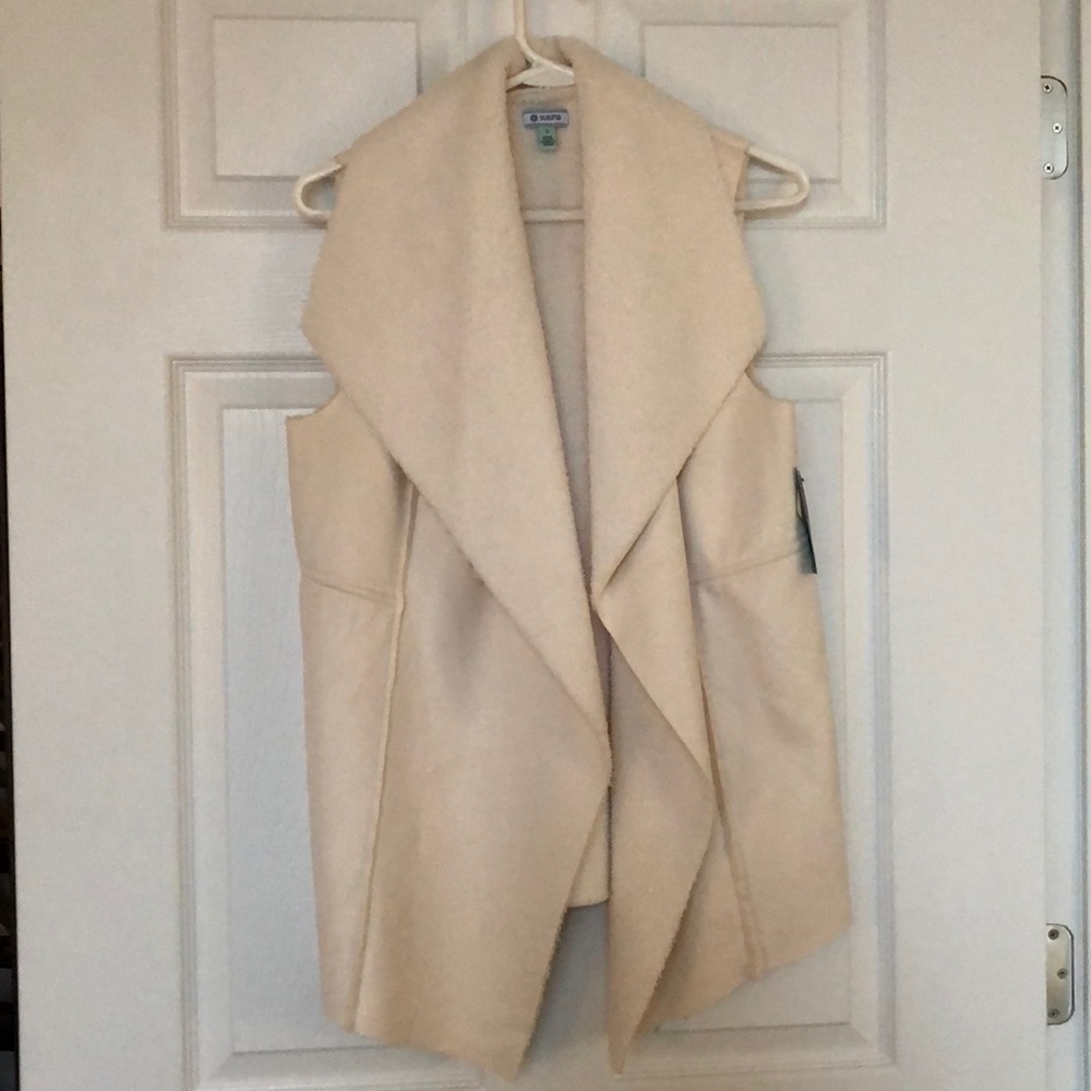 Ivory vest